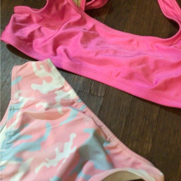 NEW! Los Angeles Apparel Pink Bikini Set - Picture 5 of 5